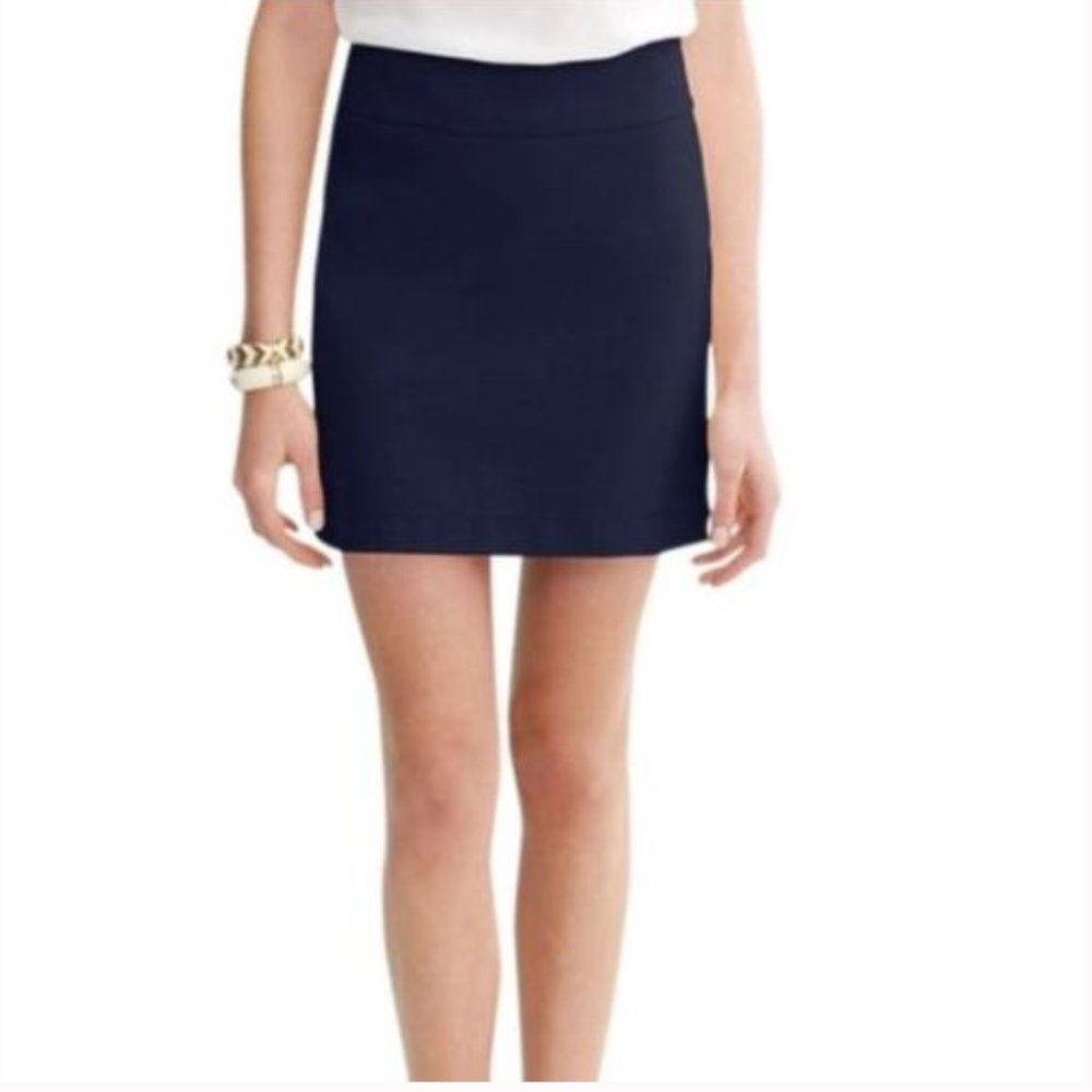 Banana Republic  Navy Ponte Mini Skirt Size 4P